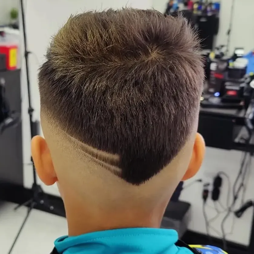 Comparison of low, mid and high fade haircuts