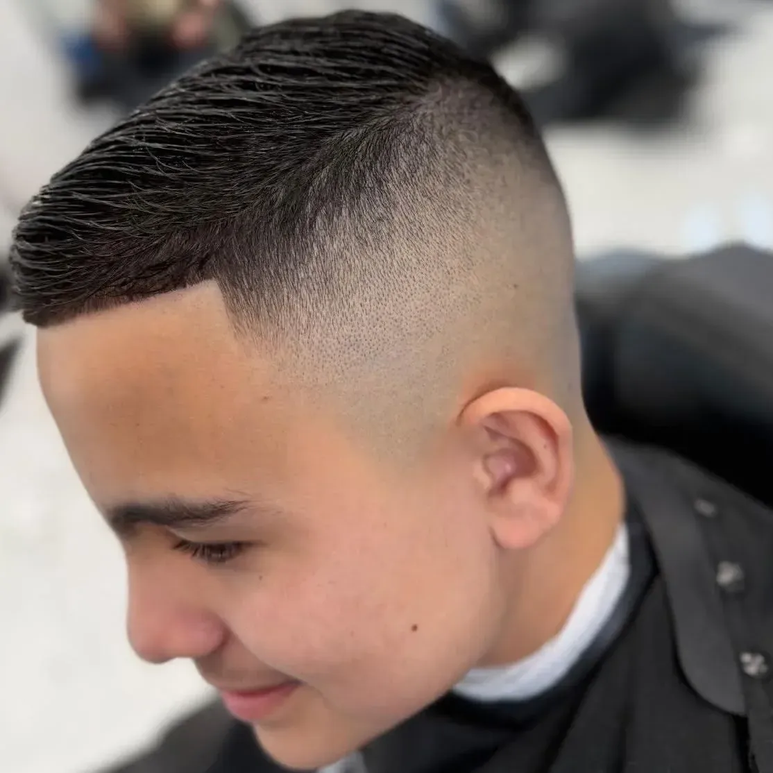 Mid fade haircut Cape Coral